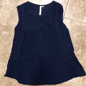 Navy Blue Tank